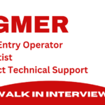 IPGMER DEO/Scientist/Project Technical Support Recruitment 2023