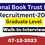 National Book Trust India Recruitment 2023 Establishment Executive Post